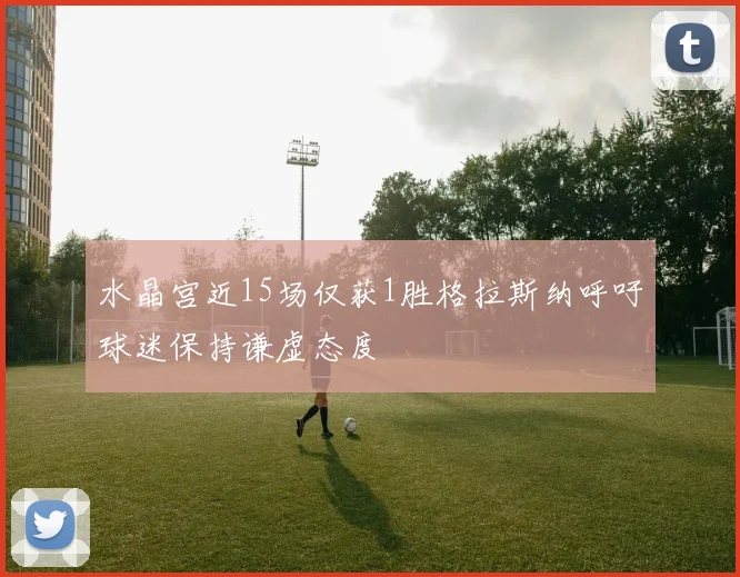 水晶宫近15场仅获1胜格拉斯纳呼吁球迷保持谦虚态度